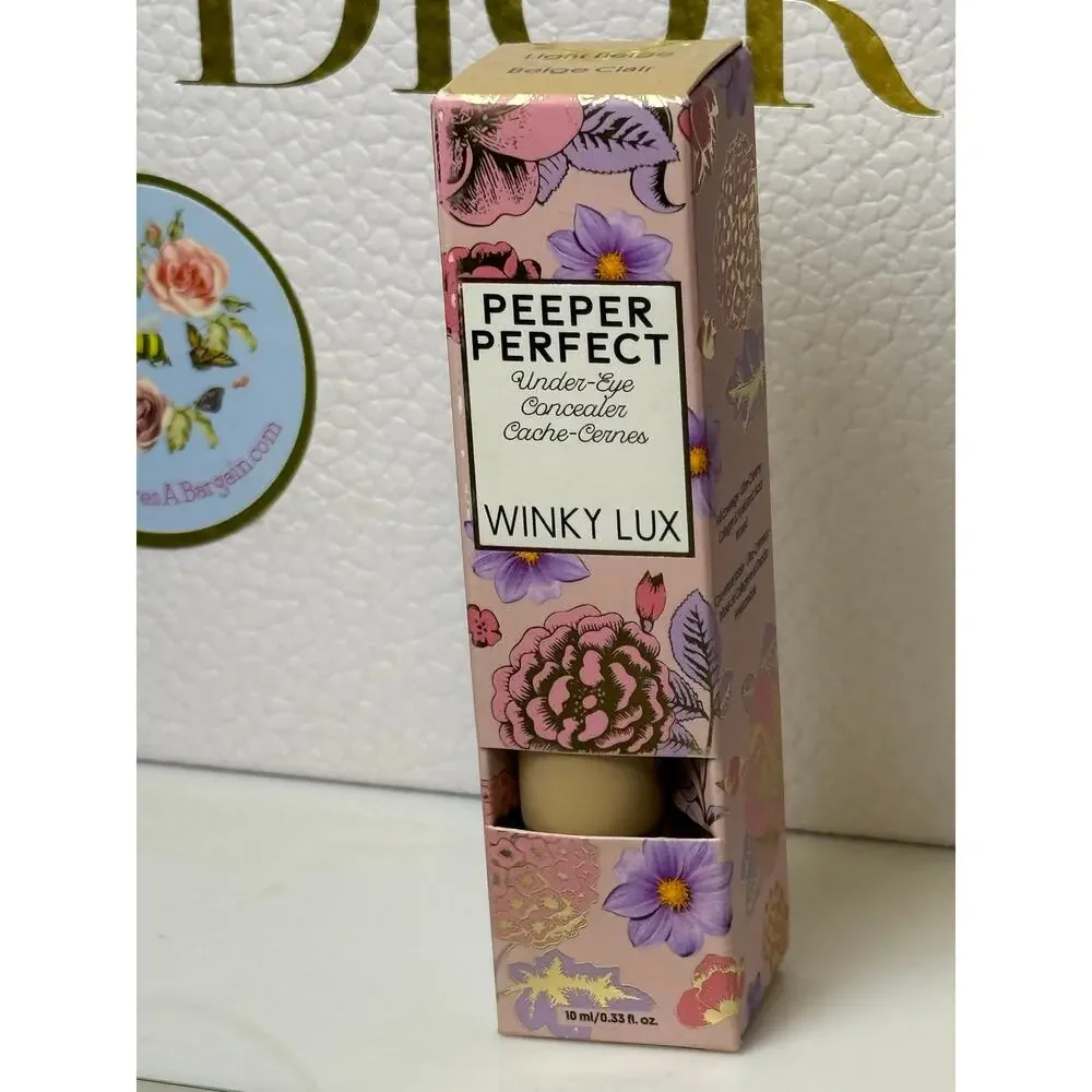 Winky Lux Peeper Perfect Under-Eye Concealer 10mL - LIGHT BEIGE